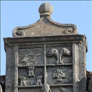 Picture Of Marino's Stone Coat Of Arms With Mermaid