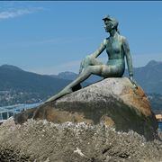 Picture Of Statue Similar To The Little Mermaid In Vancouver