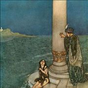 Picture Of The Little Mermaid And The Prince By Edmund Dulac