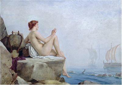 Picture Of The Siren By Edward Armitage